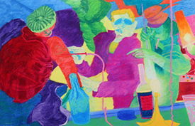 Irving Marcus at Wake Forest University Art Collection
